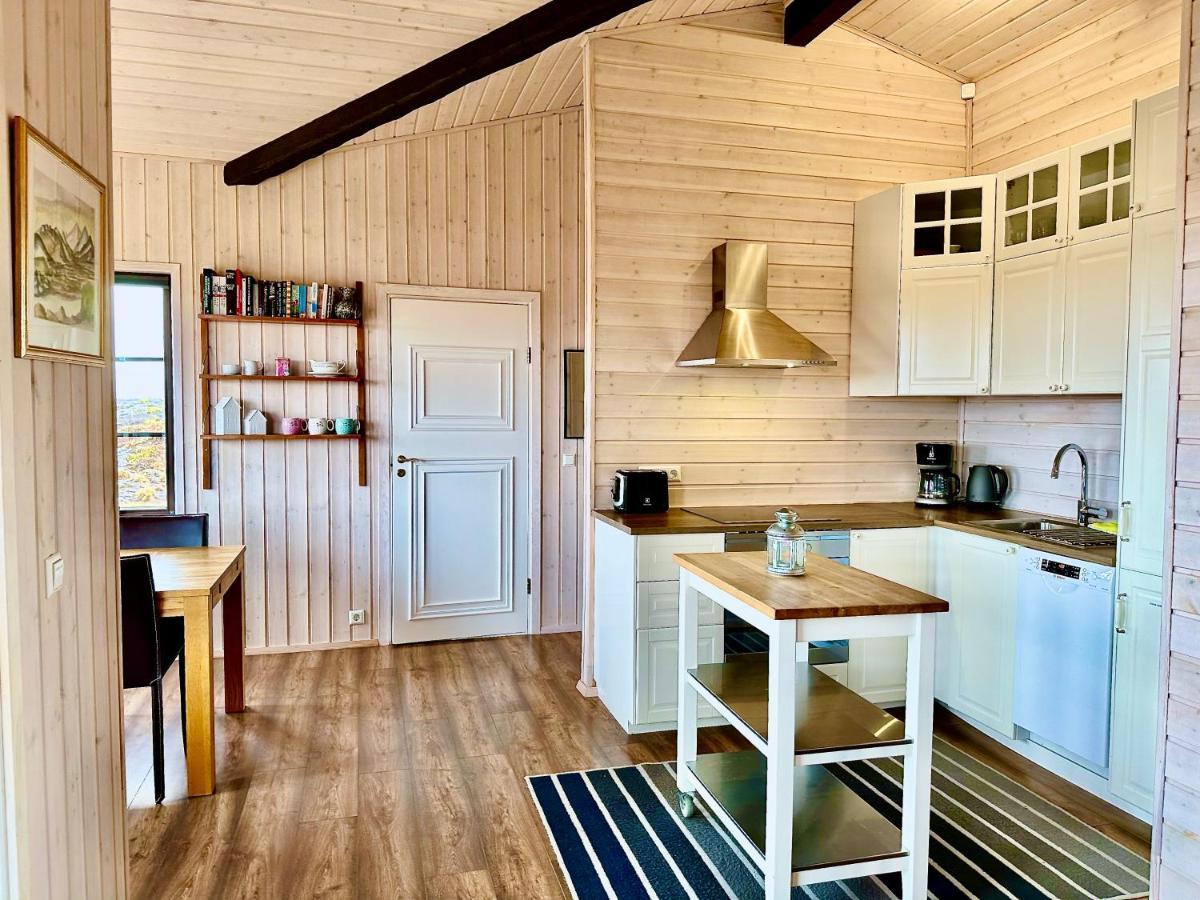 Lundur And Klettur Villa บอร์กาเนส ภายนอก รูปภาพ